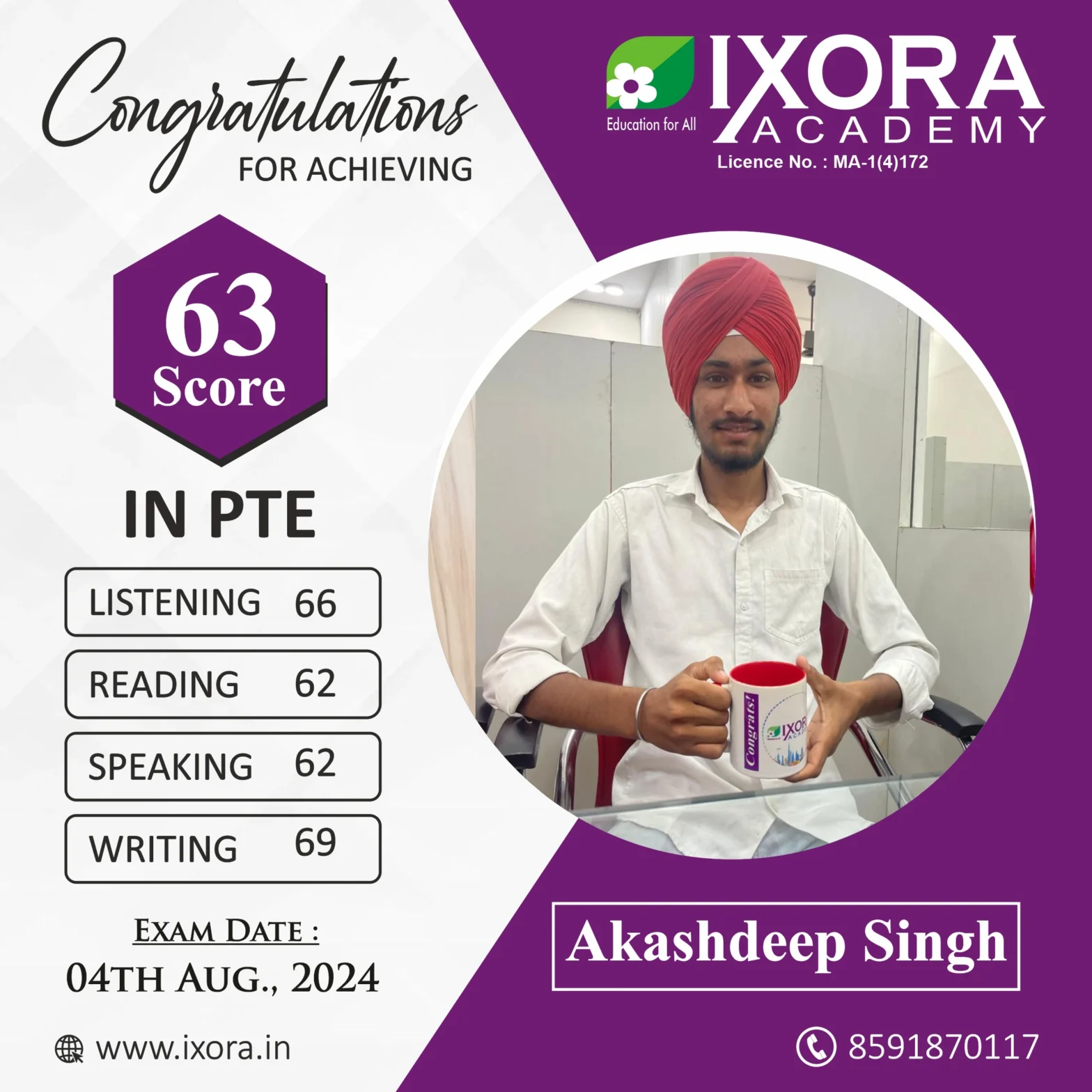Akashdeep-Singh.PTE_Ixora