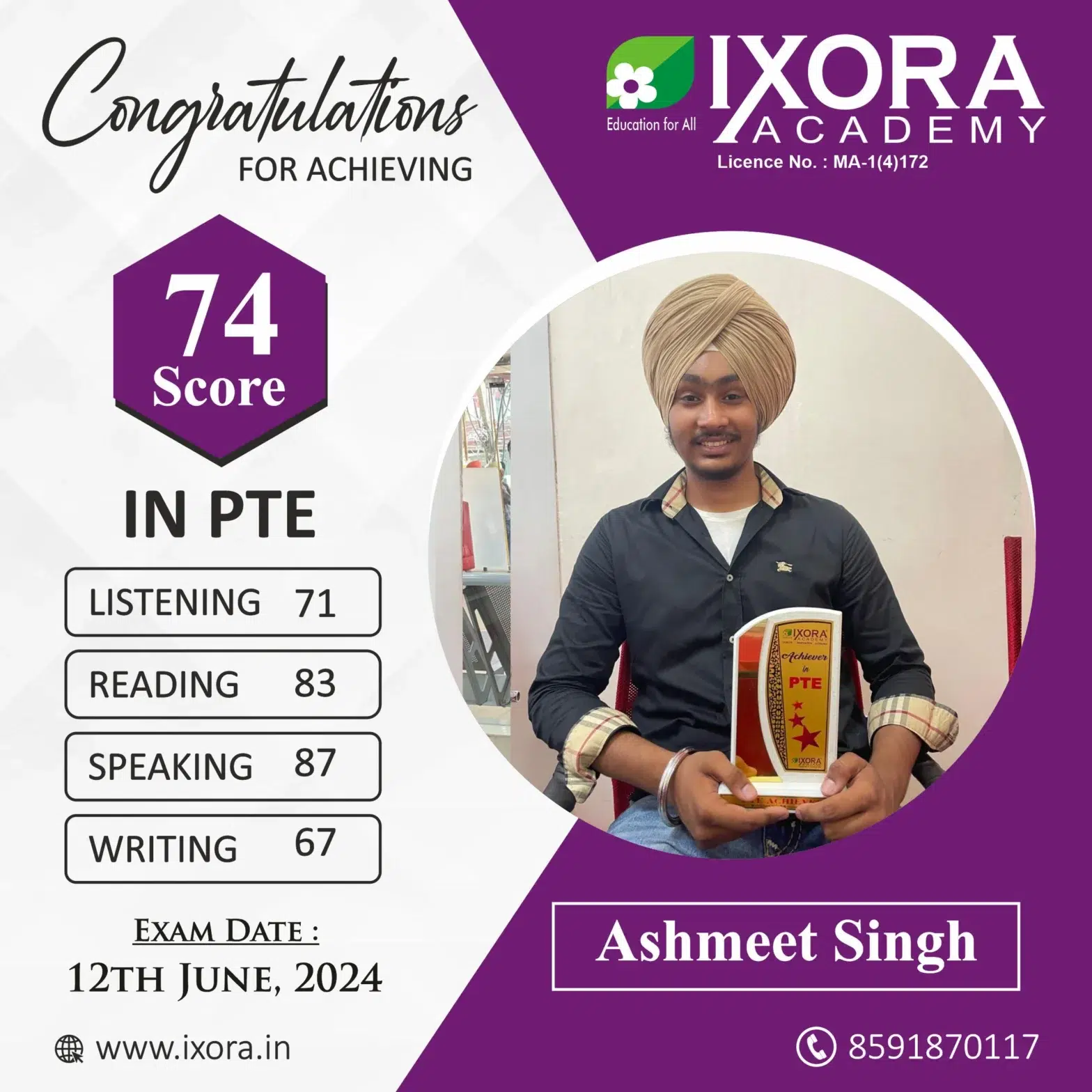 Ashmeet-Singh.PTE_Ixora