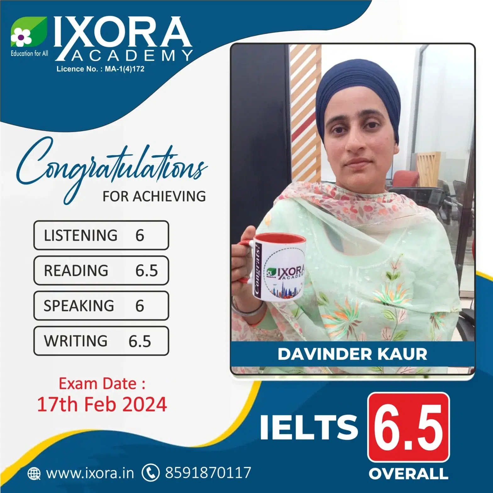 DAVINDER-KAUR.-Ielts-Ixora