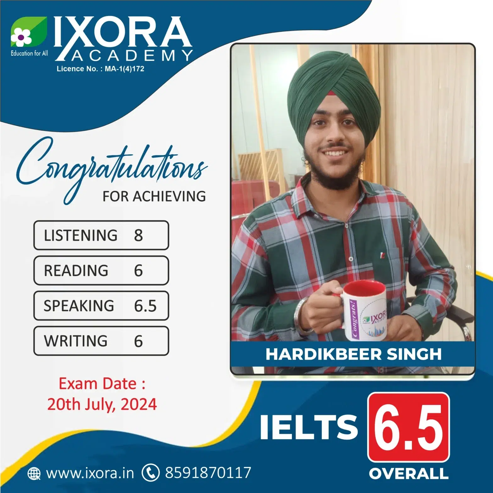 HARDIKBEER-SINGH.-Ielts-Ixora