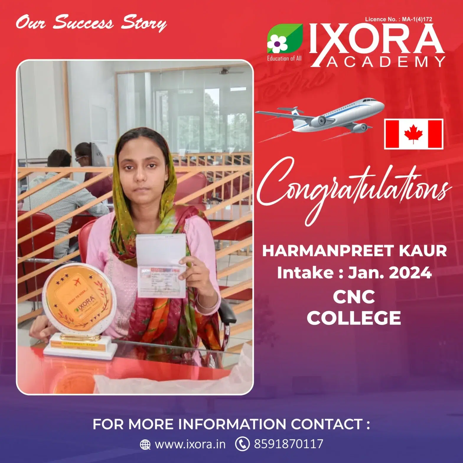 HARMANPREET-KAUR.-Canada-Study-Visa_Ixora