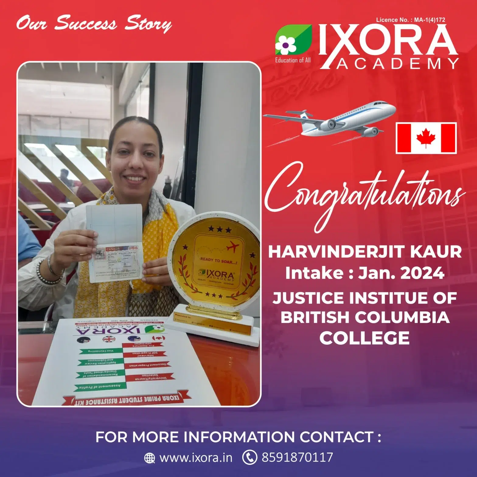 HARVINDERJIT-KAUR.-Canada-Study-Visa_Ixora