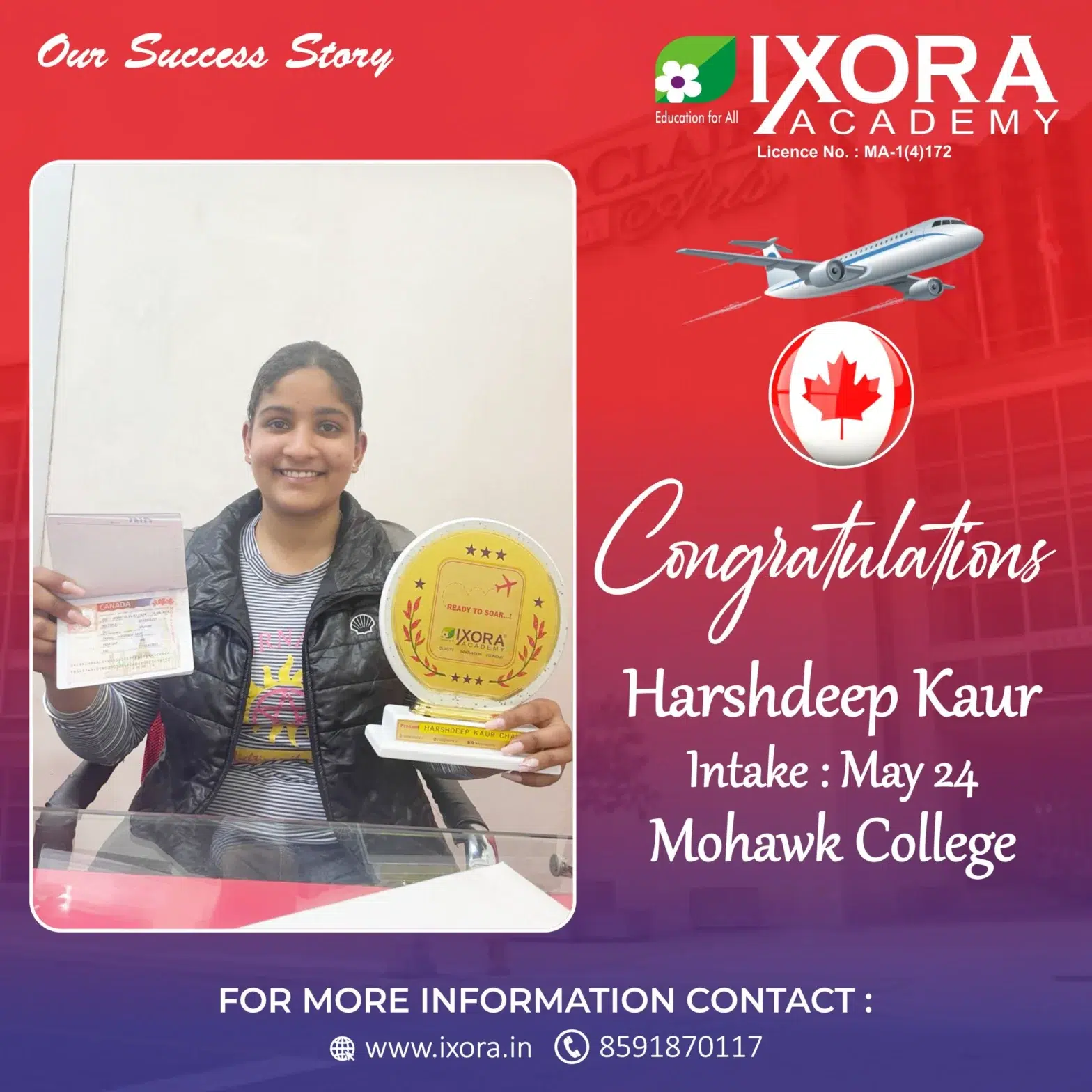 Harshdeep-Kaur.-Canada-Study-Visa-Ixora