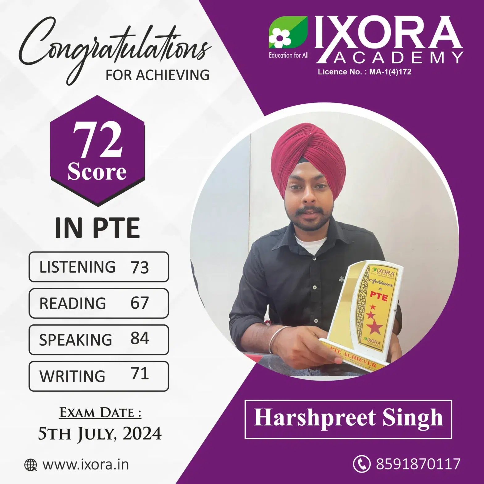 Harshpreet-Singh.-PTE_Ixora