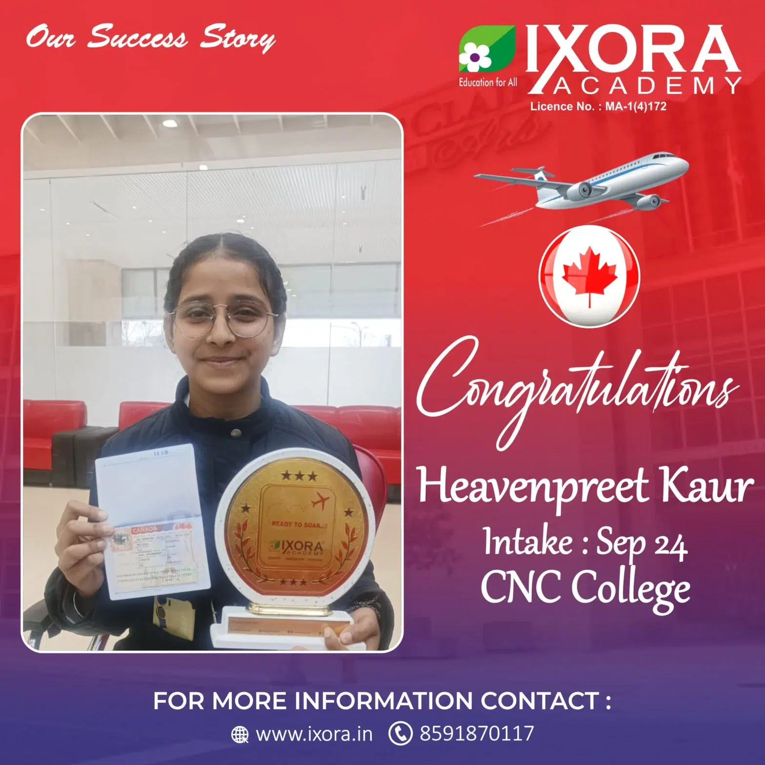 Heavenpreet-Kaur.-Canada-study-visa-Ixora