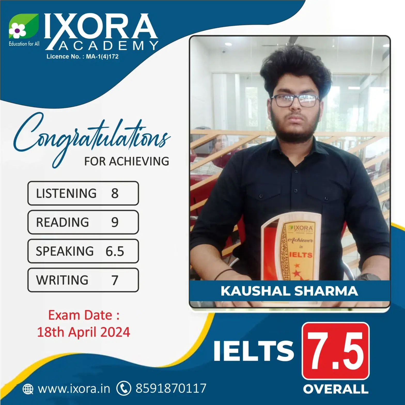KAUSHAL-SHARMA.-Ielts-Ixora