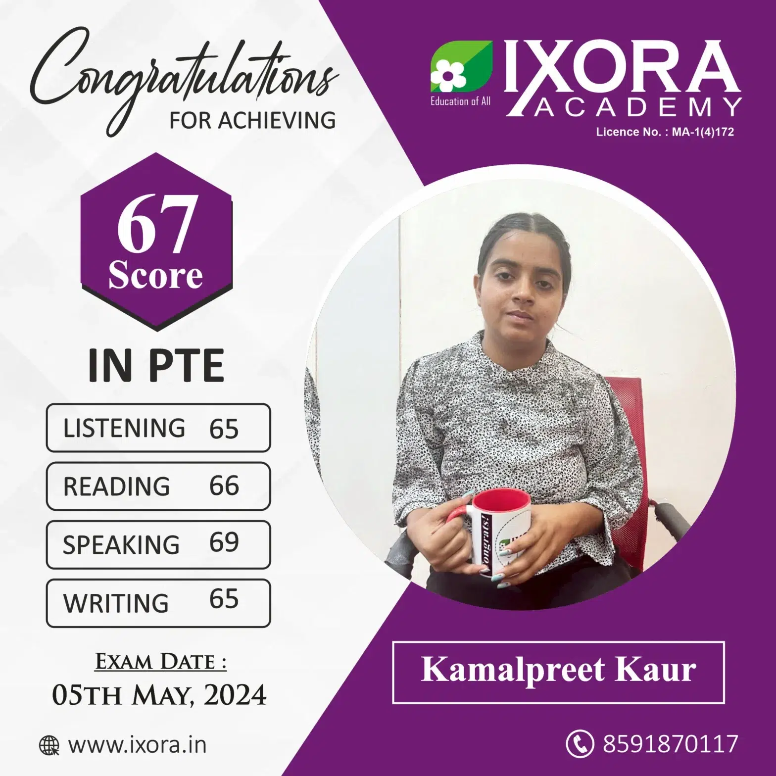 Kamalpreet-Kaur.-PTE_Ixora