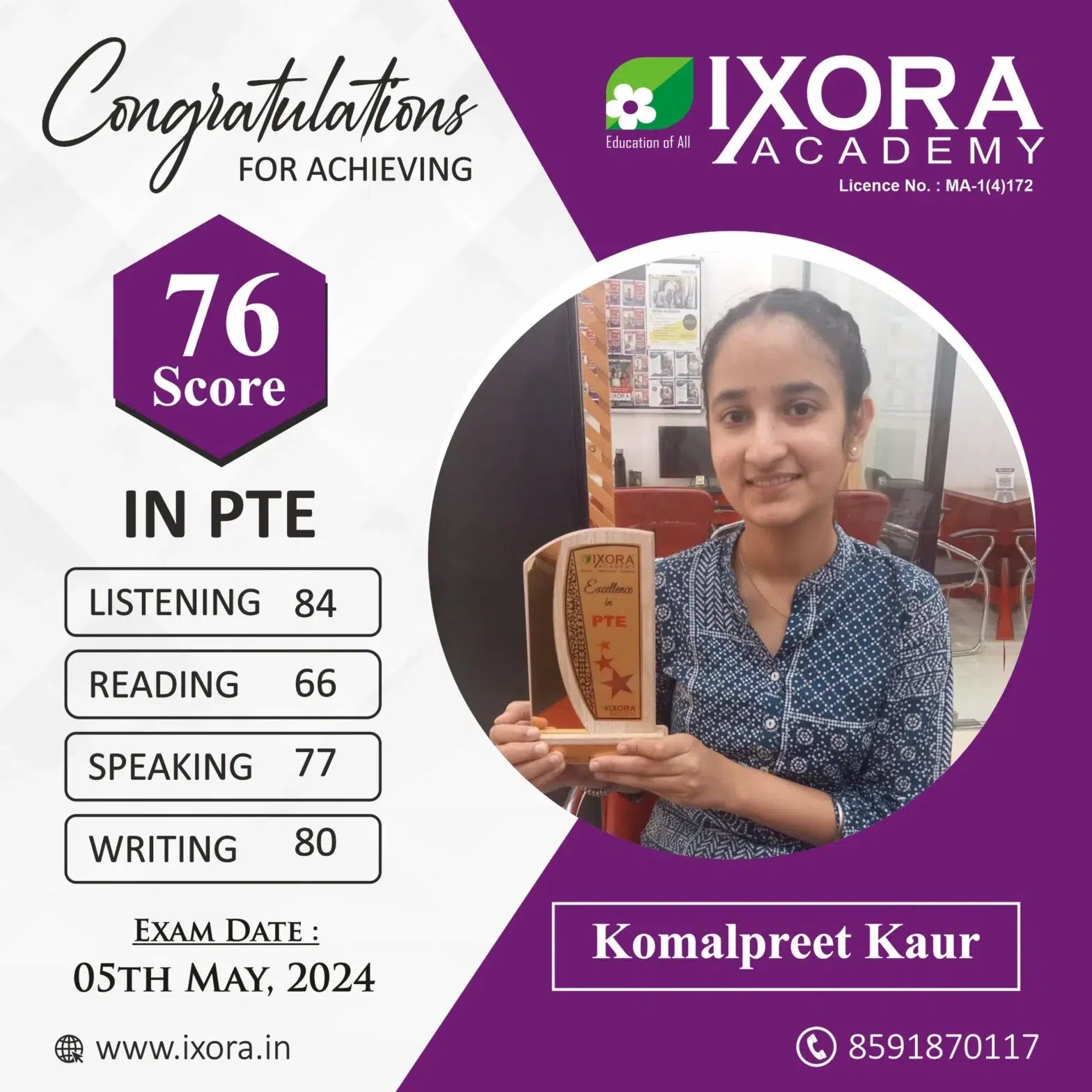 Komalpreet-Kaur.-PTE_Ixora