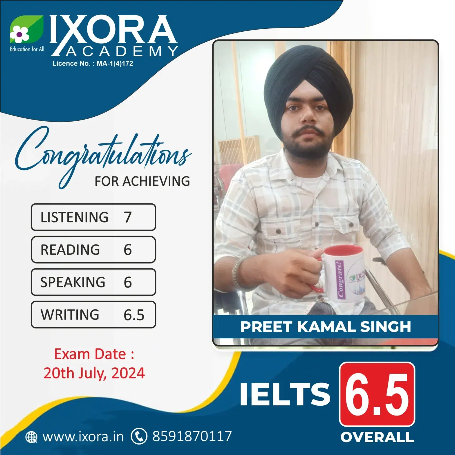 PREET-KAMAL-SINGH.-Ielts-Ixora
