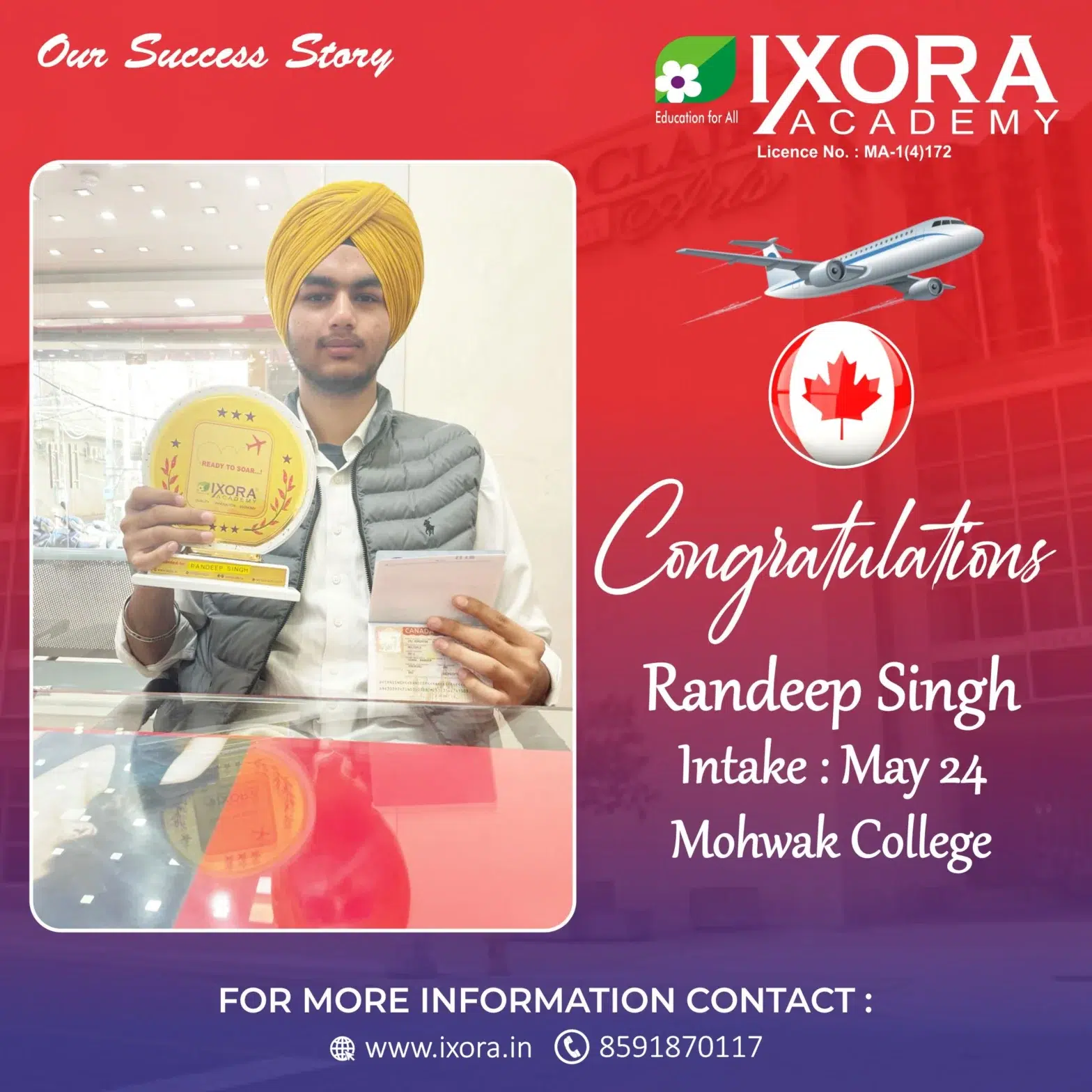 Randeep.-Canada-Study-Visa-Ixora