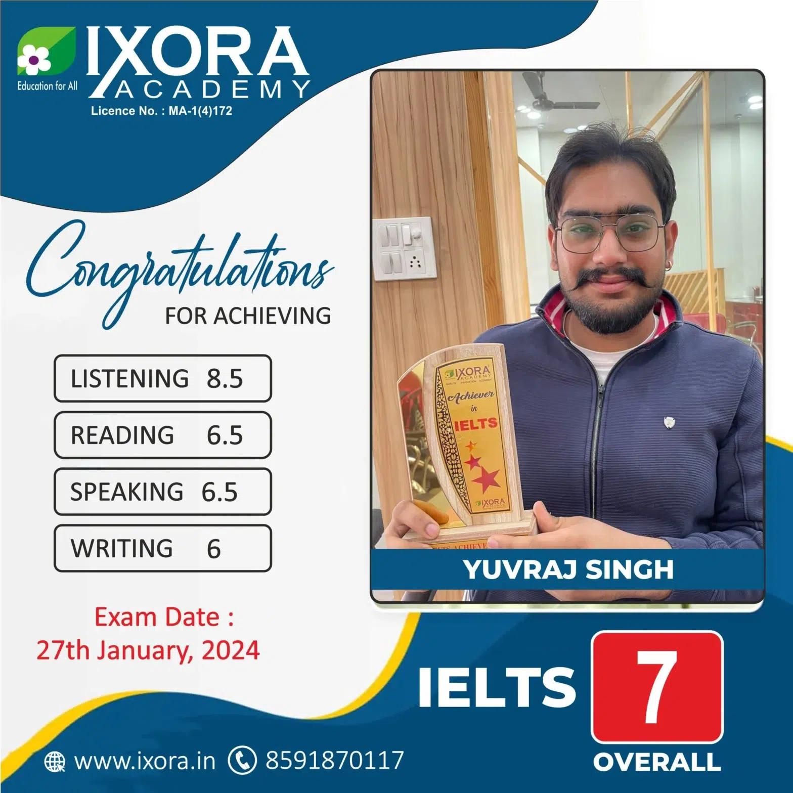 YUVRAJ-SINGH.-Ielts-Ixora